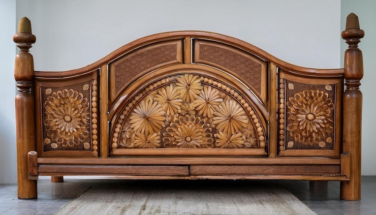 Teak Wood Cots
